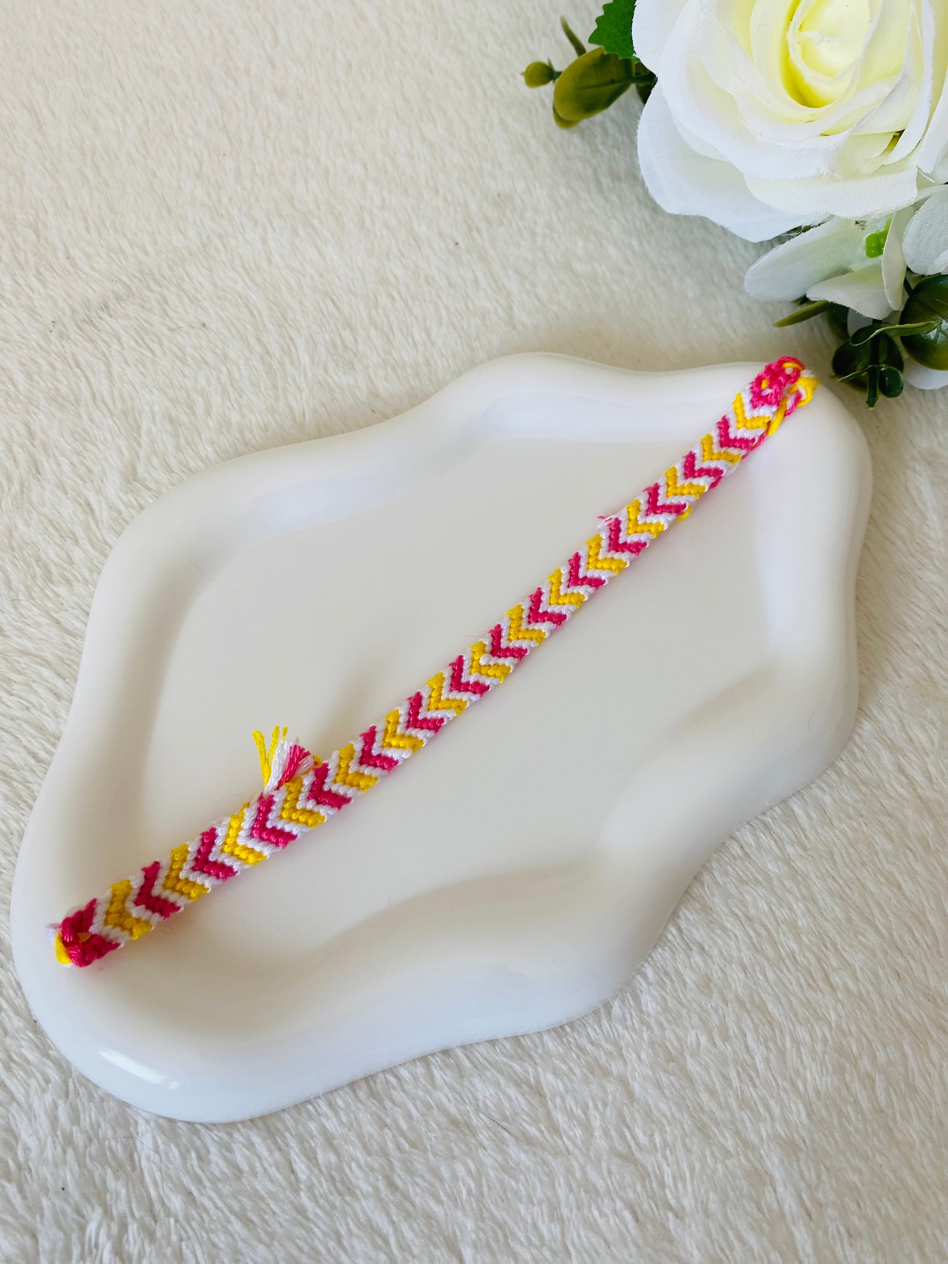 Bracelet brésilien motif chevron