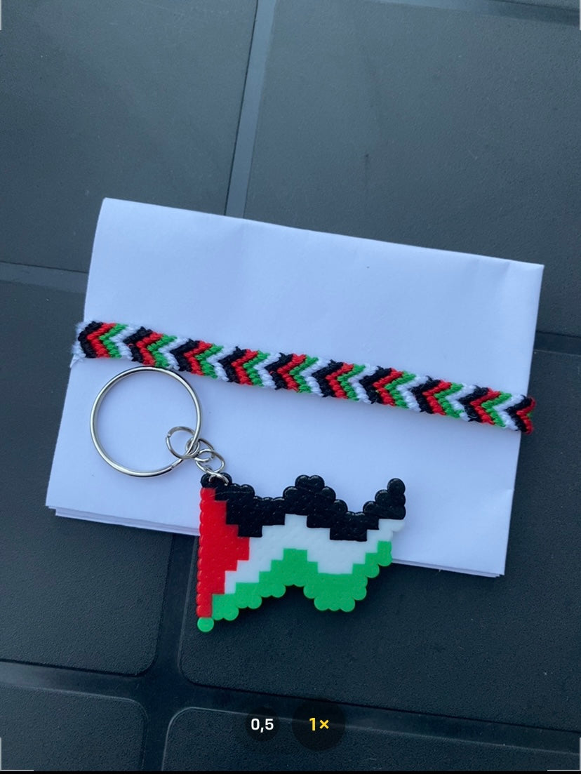 Bracelet brésilien « Palestine »