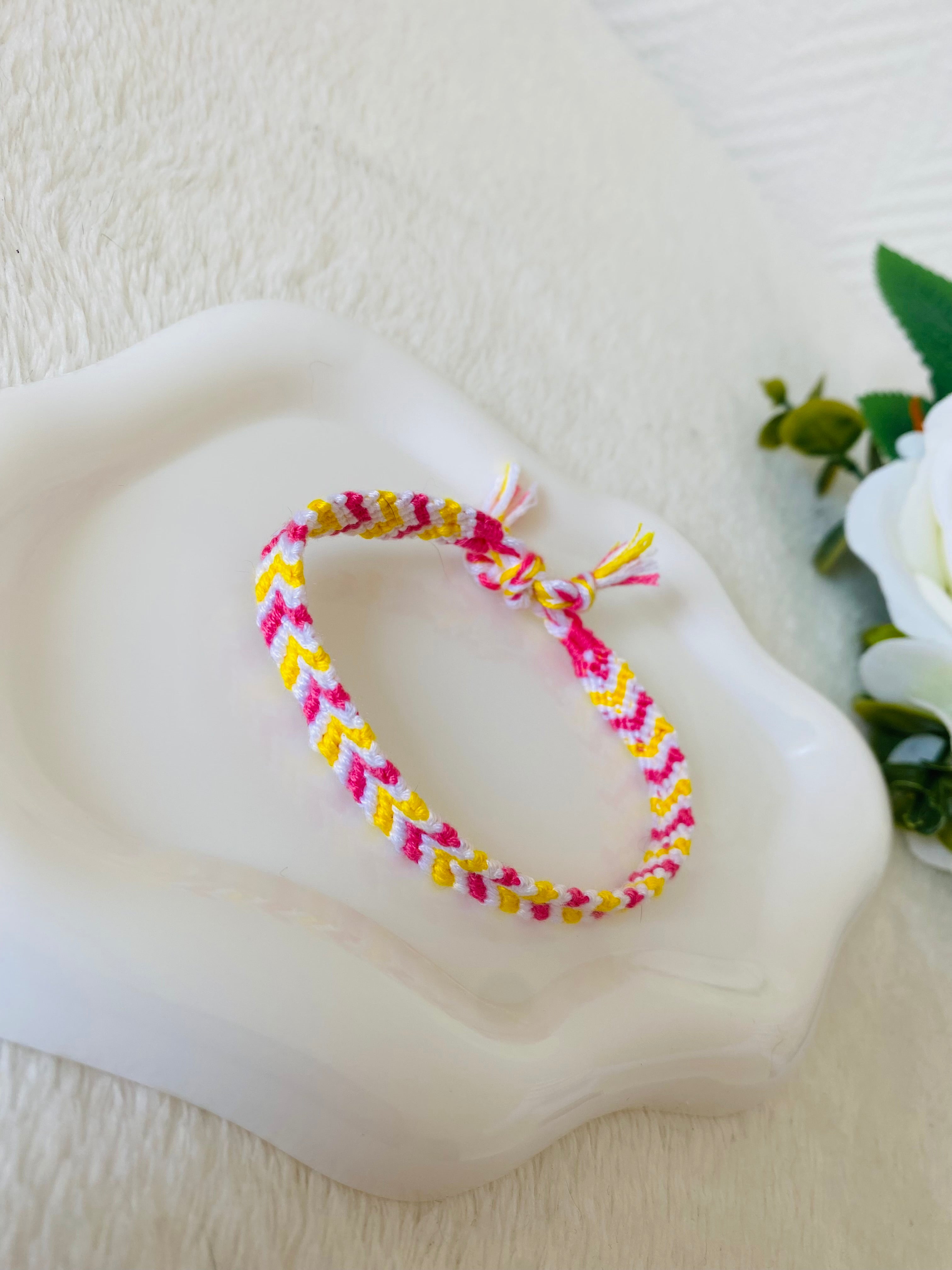 Bracelet brésilien motif chevron