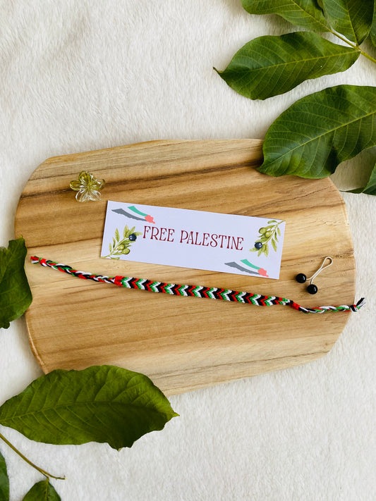 Lot Palestine avec marque-page Free Palestine, bracelet et accessoires – Creation by Lyna