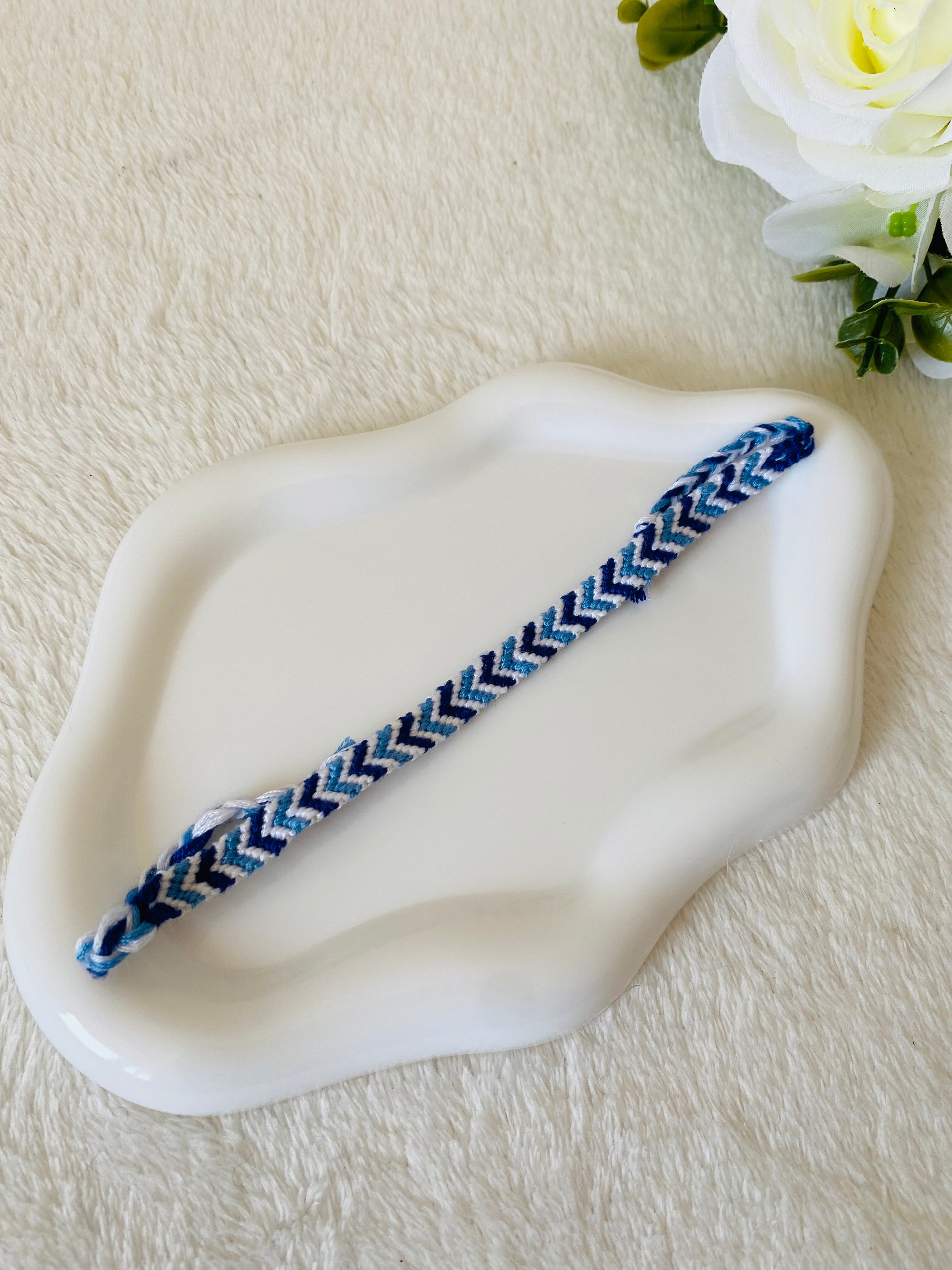 Bracelet brésilien motif chevron